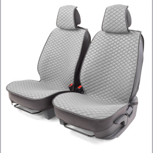 Каркасные накидки на передние сиденья "Car Performance", 2 шт., fiberflax CUS-2032 GY Каркасные накидки на передние сиденья "Car Performance", 2 шт., fiberflax CUS-2032 GY