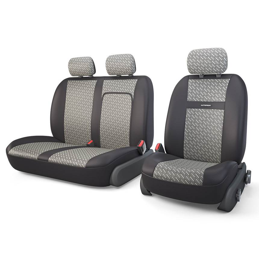 Чехлы на сиденья универсальные для фургонов TRZ-702 STEEL