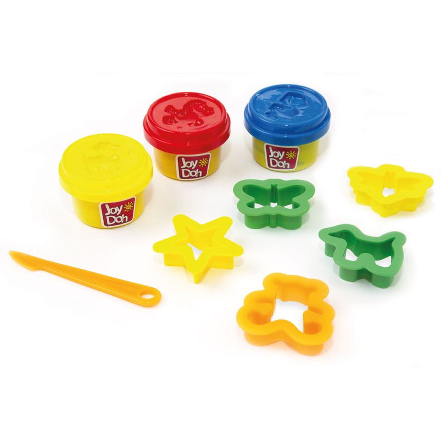 Масса для лепки Joy-Doh, мини набор с формами POT-03/028 kit
