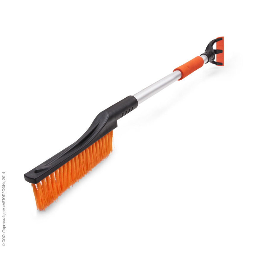 Щетка для снега "AUTOPROFI" SB-1451 BK/ORANGE