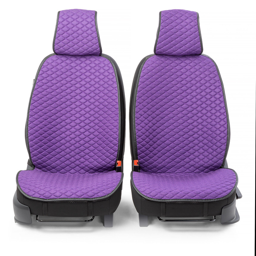 Накидки на передние сиденья "Car Performance", 2 шт., fiberflax CUS-1032 VIOLET