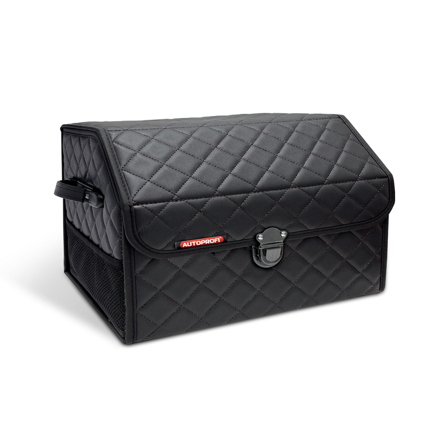 Органайзер автомобильный в багажник, размер 30х30х50 см ORG-50GF BK/BK