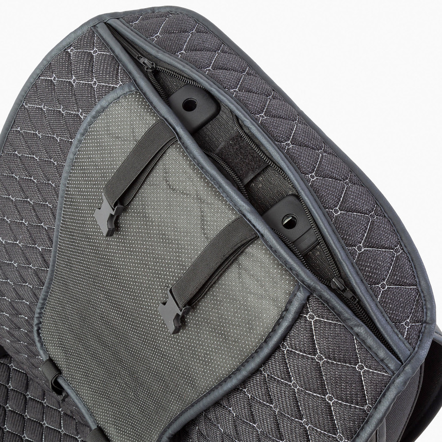 Каркасные накидки на передние сиденья "Car Performance", 2 шт., fiberflax CUS-2032 BK