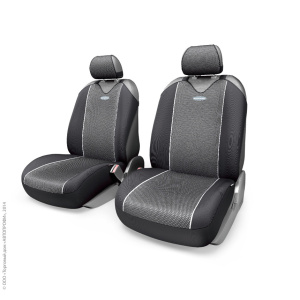 Майки на передние сиденья CARBON PLUS CRB-402Pf BK/GY Майки на передние сиденья CARBON PLUS CRB-402Pf BK/GY