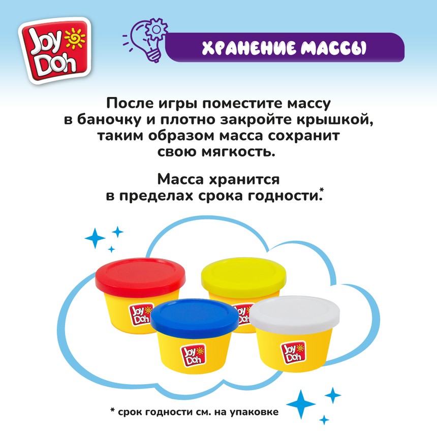 Масса для лепки Joy-Doh, набор ЧУДО-МАШИНКА MACH-200 pot