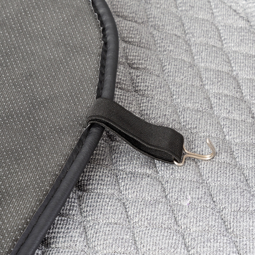 Накидки на передние сиденья "Car Performance", 2 шт., fiberflax CUS-1032 GY Накидки на передние сиденья "Car Performance", 2 шт., fiberflax CUS-1032 GY