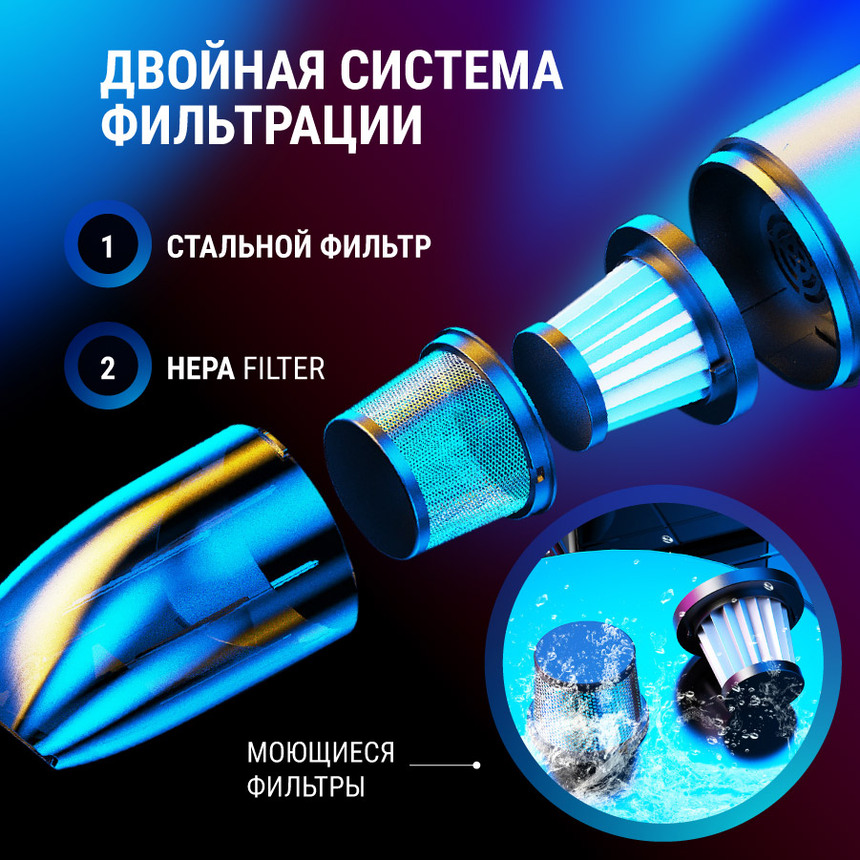 купить Пылесос беспроводной ROBOVOLT V8 RBV800 Пылесос беспроводной ROBOVOLT V8 RBV800