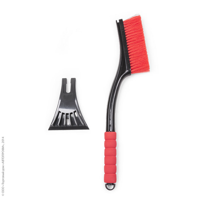 Щетка для снега "AUTOPROFI" SB-1444 BK/RD Щетка для снега "AUTOPROFI" SB-1444 BK/RD