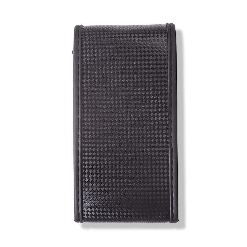 Оплётка для перетяжки руля Car Performance, основа под карбон без кольца, экокожа CP-2083 BK (M)