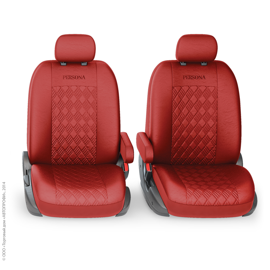 Чехлы на сиденья универсальные экокожа PERSONA FULL (M) PER-1305GF PIMENTO