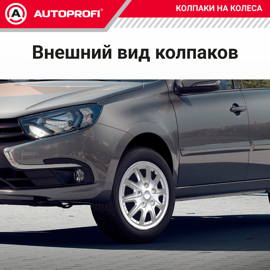 Колпаки на колёса AUTOPROFI WC-2025 SILVER (16) Колпаки на колёса AUTOPROFI WC-2025 SILVER (16)