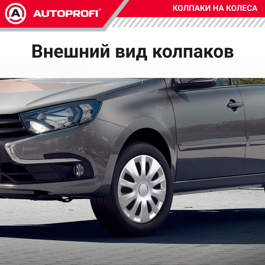 Колпаки на колёса AUTOPROFI WC-1155 SILVER (16) Колпаки на колёса AUTOPROFI WC-1155 SILVER (16)
