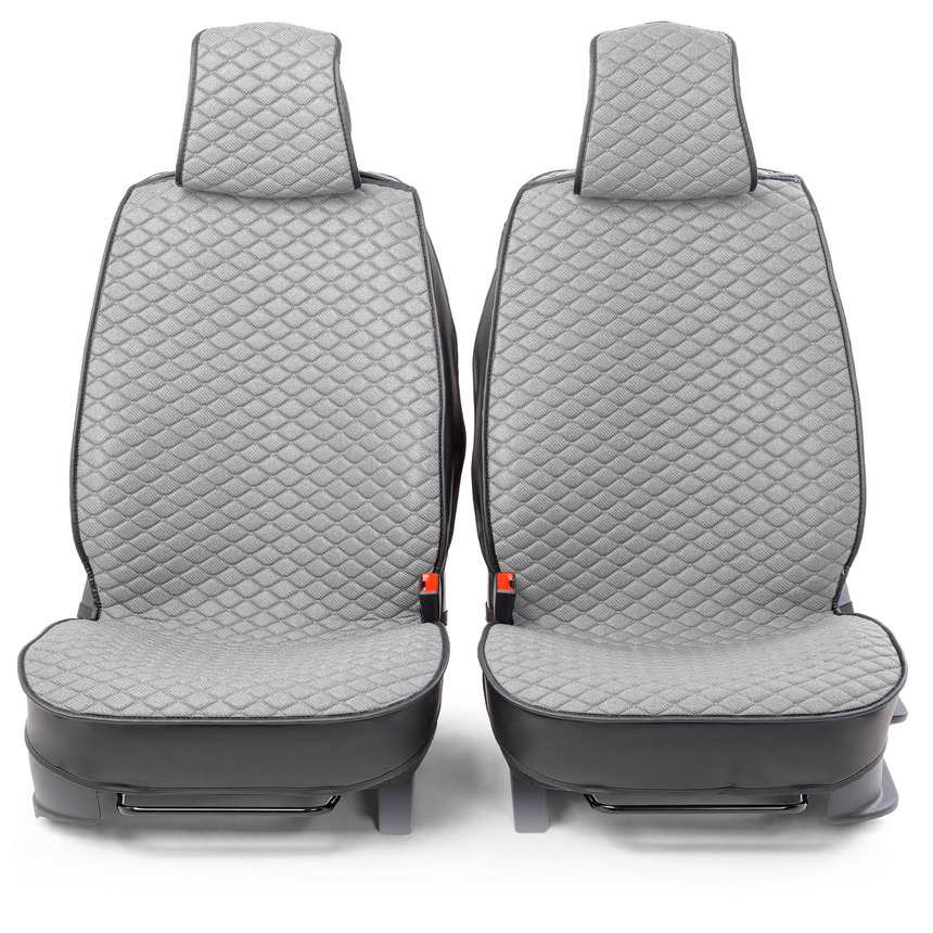 Каркасные накидки на передние сиденья "Car Performance", 2 шт., fiberflax CUS-2032 GY Каркасные накидки на передние сиденья "Car Performance", 2 шт., fiberflax CUS-2032 GY
