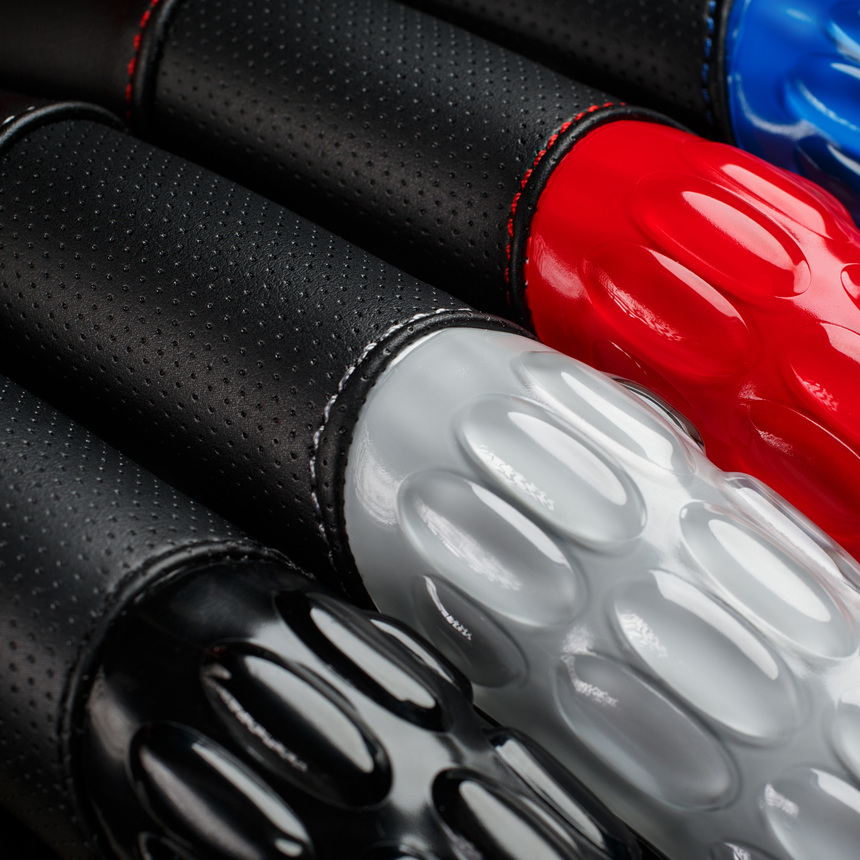 Оплётка руля AUTOPROFI экокожа AP-2060 BK/BK (M)