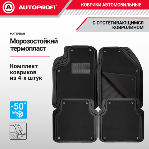 Коврики автомобильные FOCUS 2 TER-420 BK Коврики автомобильные FOCUS 2 TER-420 BK