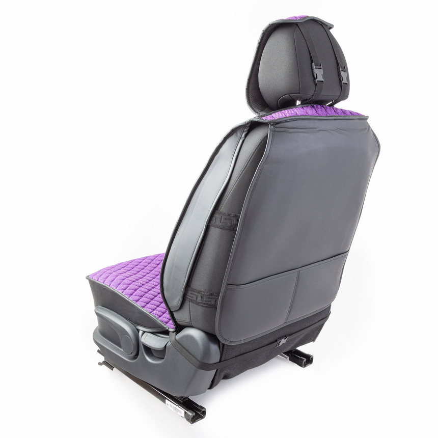 Каркасные накидки на передние сиденья "Car Performance", 2 шт., fiberflax CUS-2032 VIOLET