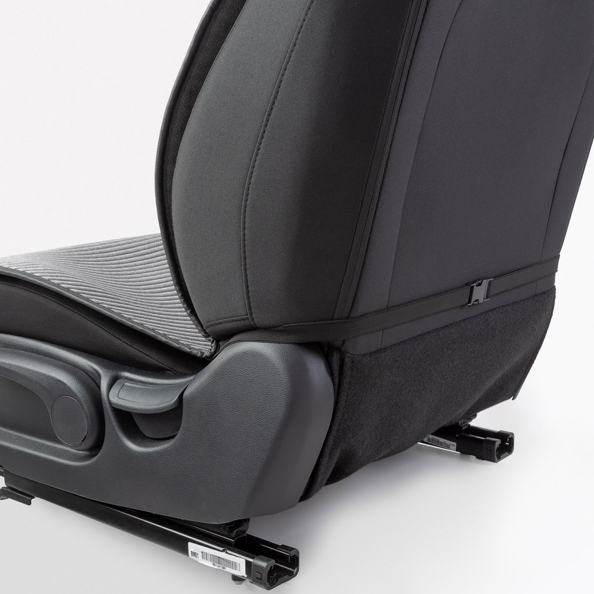 Накидки на передние сиденья "Car Performance", 2 шт., fiberflax CUS-1042 GY Накидки на передние сиденья "Car Performance", 2 шт., fiberflax CUS-1042 GY