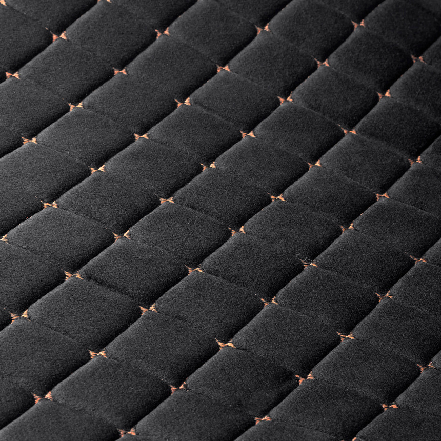 Накидки на передние сиденья "Car Performance", 2 шт., алькантара CUS-1012 BK/BE Накидки на передние сиденья "Car Performance", 2 шт., алькантара CUS-1012 BK/BE