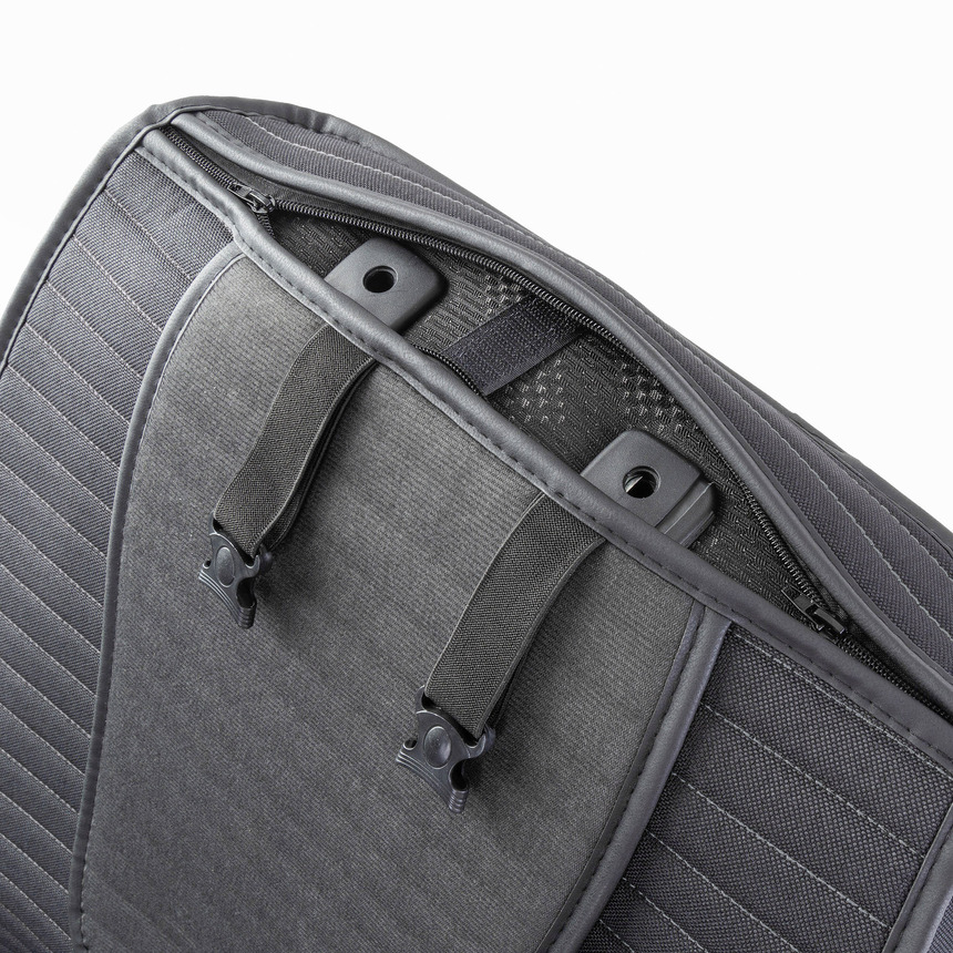 Накидки на передние сиденья "Car Performance", 2 шт., fiberflax CUS-1022 BK/GY Накидки на передние сиденья "Car Performance", 2 шт., fiberflax CUS-1022 BK/GY