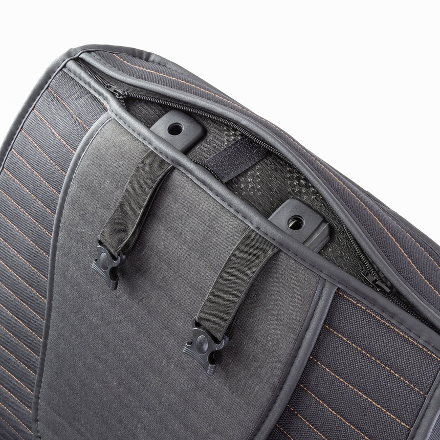 Накидки на передние сиденья "Car Performance", 2 шт., fiberflax CUS-1022 BK/BE Накидки на передние сиденья "Car Performance", 2 шт., fiberflax CUS-1022 BK/BE