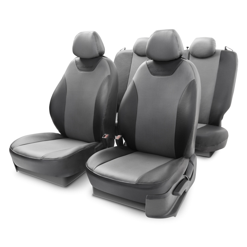 Чехлы на сиденья универсальные GALLANT экокожа GAL-1505 GF BK/D.GY Чехлы на сиденья универсальные GALLANT экокожа GAL-1505 GF BK/D.GY