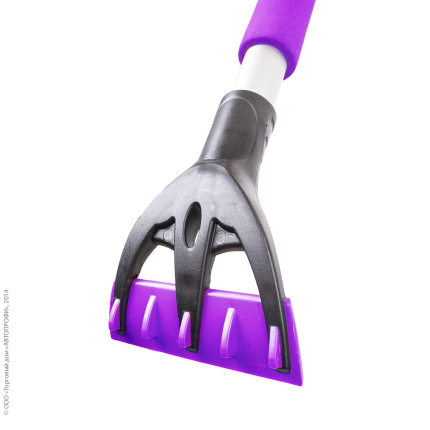 Щетка для снега "AUTOPROFI" SB-1451 BK/VIOLET