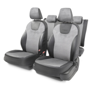 Чехлы на сиденья модельные алькантара SKODA OCTAVIA-3 (2013+) OCT-3Lt(13+)40-60 A BK/D.GY Чехлы на сиденья модельные алькантара SKODA OCTAVIA-3 (2013+) OCT-3Lt(13+)40-60 A BK/D.GY