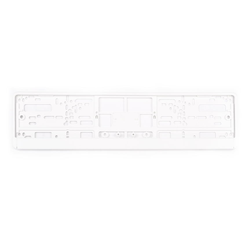 Рамка под номерной знак AUTOPROFI двусоставная RAM WH