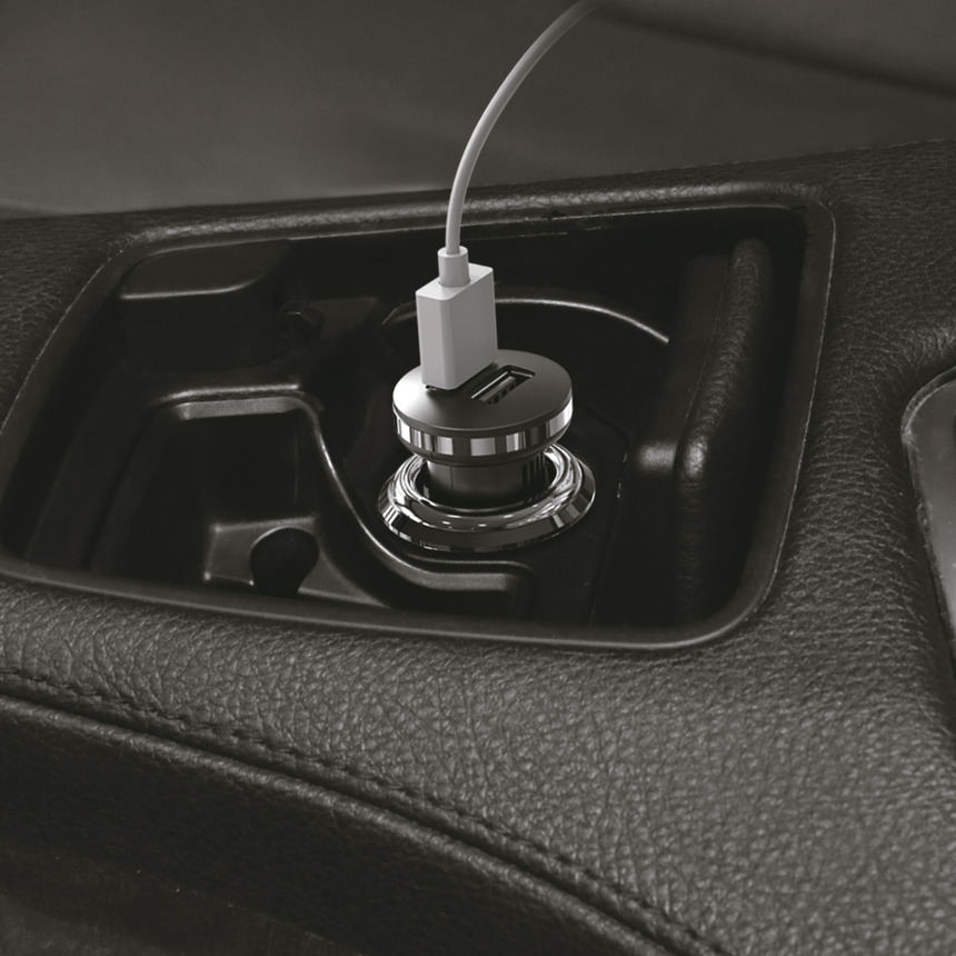 Автомобильное зарядное устройство KODAK для телефона/планшета, USBх2, Quick Charge 3.0. UC108