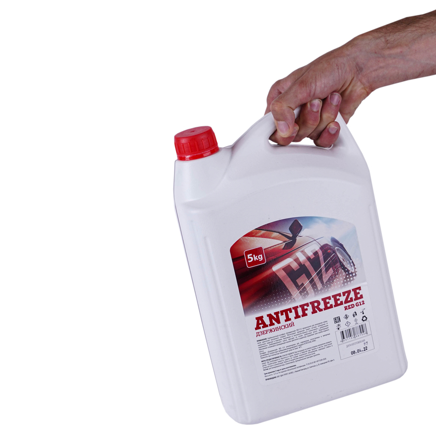 Антифриз G12 Дзержинский DZ-G12 (5kg)