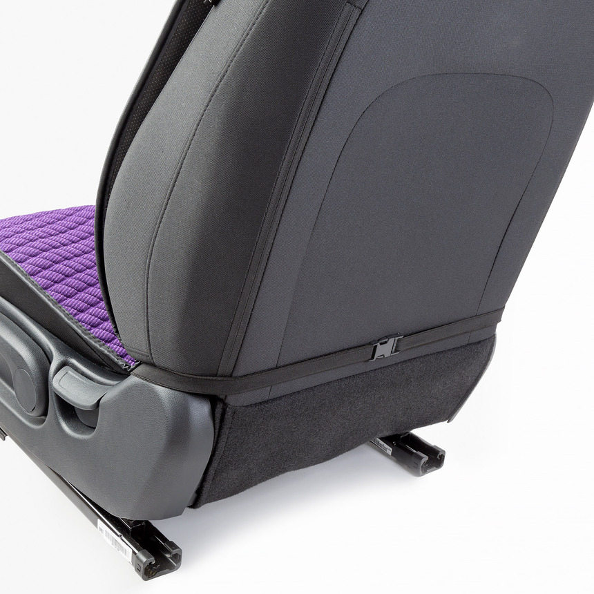 Накидки на передние сиденья "Car Performance", 2 шт., fiberflax CUS-1032 VIOLET Накидки на передние сиденья "Car Performance", 2 шт., fiberflax CUS-1032 VIOLET