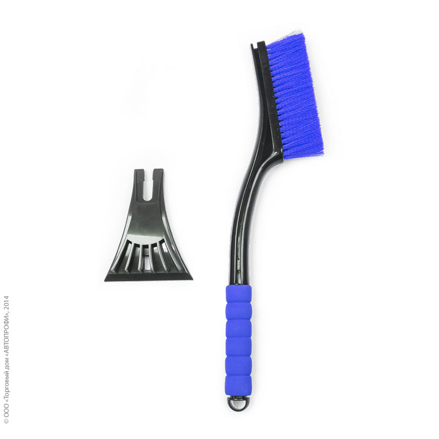 Щетка для снега "AUTOPROFI" SB-1444 BK/BL Щетка для снега "AUTOPROFI" SB-1444 BK/BL