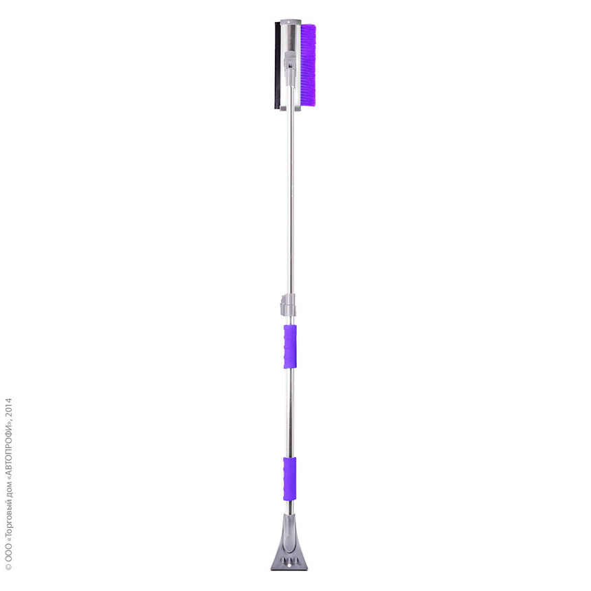 Щетка для снега "AUTOPROFI" SB-1462 GY/VIOLET Щетка для снега "AUTOPROFI" SB-1462 GY/VIOLET