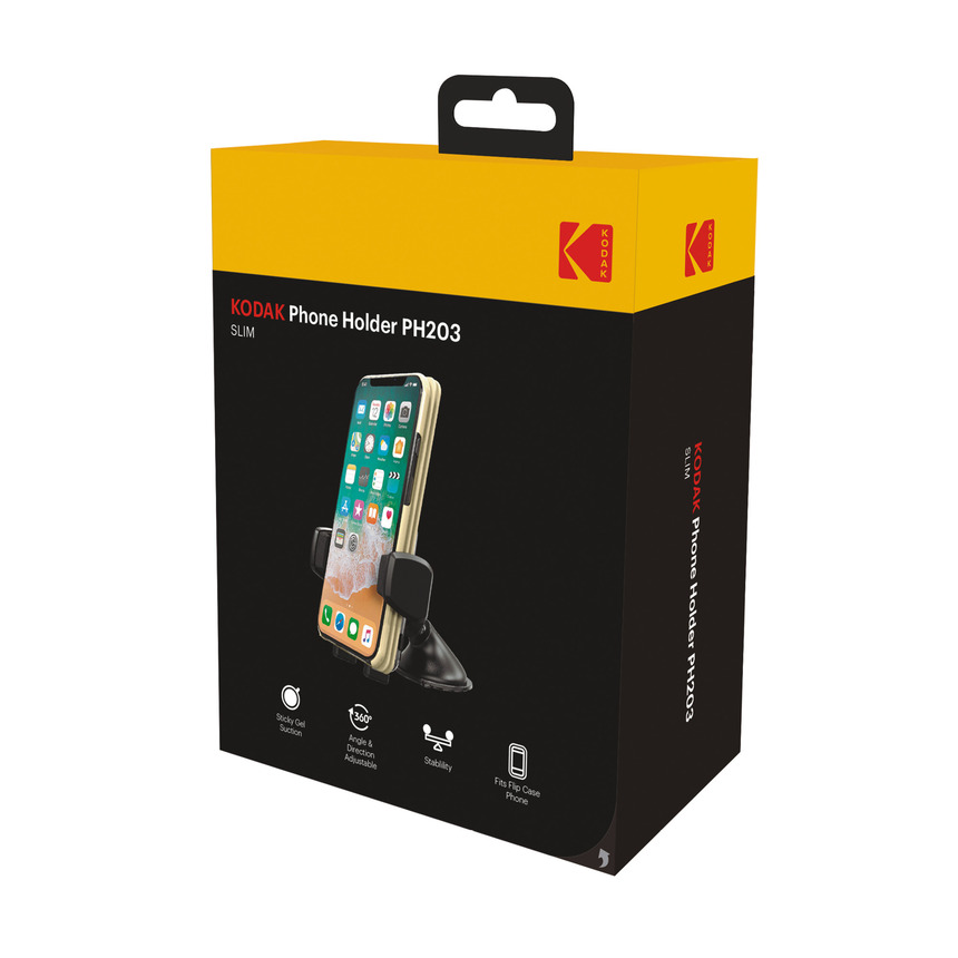 Универсальный автомобильный держатель KODAK с раздвижным фиксатором PH203