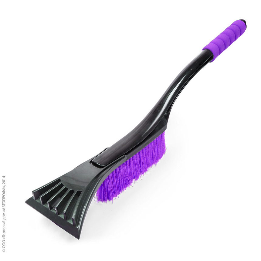 Щетка для снега "AUTOPROFI" SB-1444 BK/VIOLET Щетка для снега "AUTOPROFI" SB-1444 BK/VIOLET