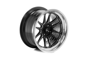 COSMIS  XT-206R 18x11,0 5x114,3 ET8 Black+diamond lip+spoke milling