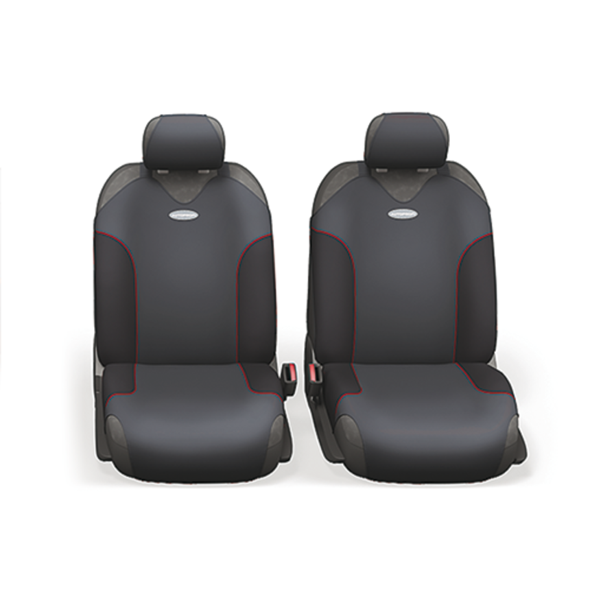 Майки на сиденья FORMULA FOR-802 BK/D.GY