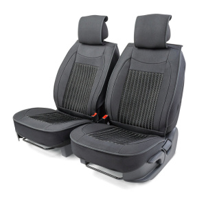 Каркасные накидки на передние сиденья "Car Performance", 2 шт., fiberflax CUS-2062 BK/BK Каркасные накидки на передние сиденья "Car Performance", 2 шт., fiberflax CUS-2062 BK/BK