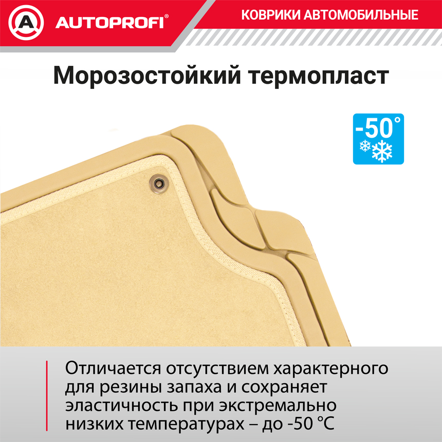 Коврики автомобильные FOCUS 2 TER-420 BE Коврики автомобильные FOCUS 2 TER-420 BE