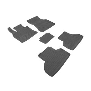 Резиновые коврики с высоким бортом для BMW X5 F-15 2014- / 86733