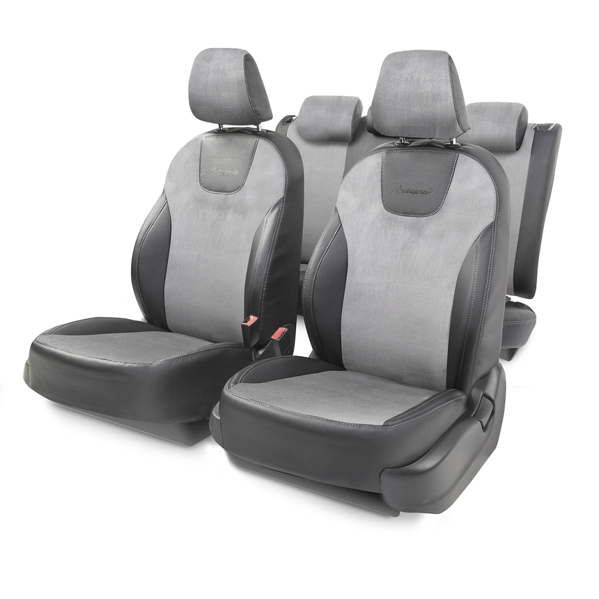 Чехлы на сиденья модельные алькантара SKODA OCTAVIA-3 (2013+) OCT-3Lt(13+)40-60 A BK/D.GY Чехлы на сиденья модельные алькантара SKODA OCTAVIA-3 (2013+) OCT-3Lt(13+)40-60 A BK/D.GY