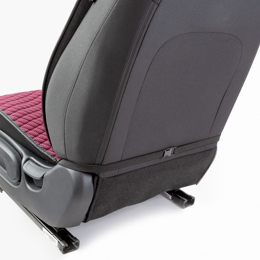 Накидки на передние сиденья "Car Performance", 2 шт., fiberflax CUS-1032 PINK