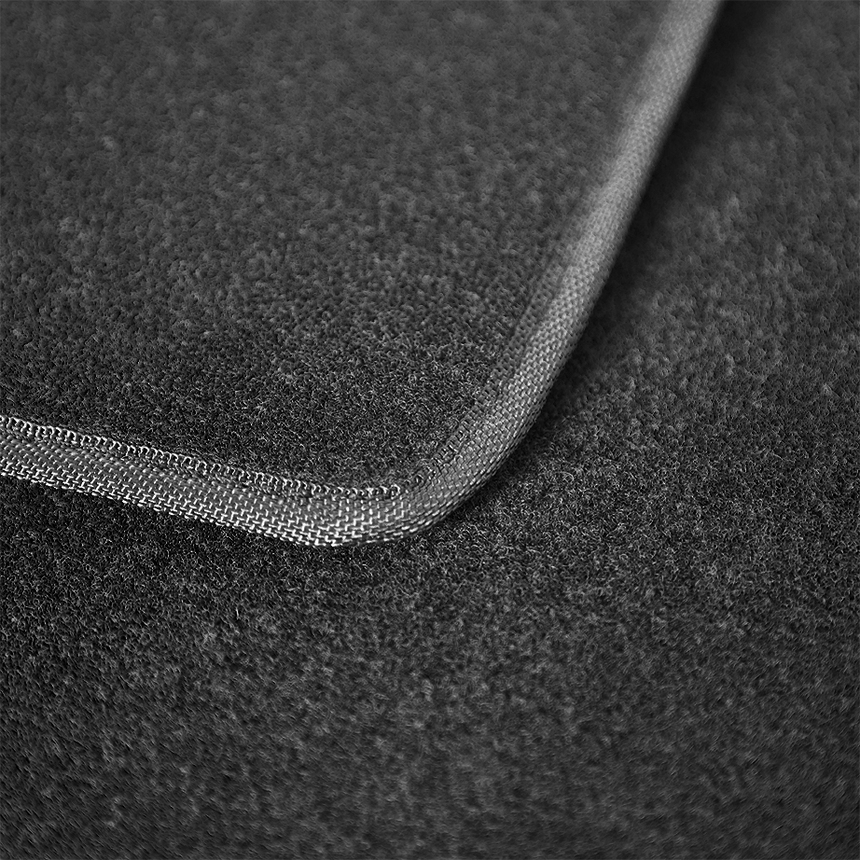 Комплект ковролиновых ковриков PET602 BK