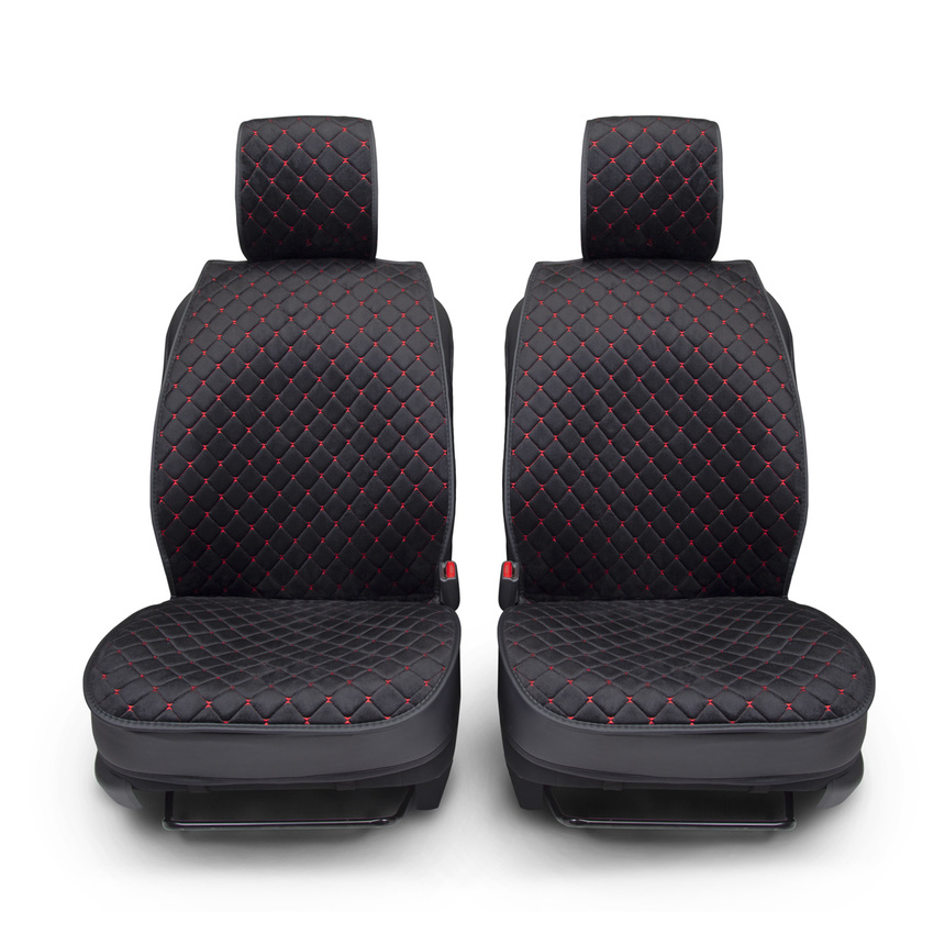 Каркасные накидки на весь салон автомобиля CarPerformance, 5 шт. CUS-2015 BK/RD