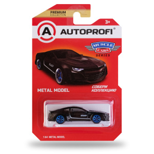 Машинка коллекционная 1:64, Серия MUSCLE CARS (Camaro), MUS-003 MUS-003 BLACK