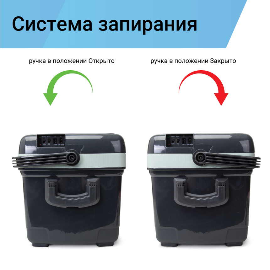 Холодильник термоэлектрический Climatek 45 л. (охлаждение, нагрев) CB-45L AC/DC