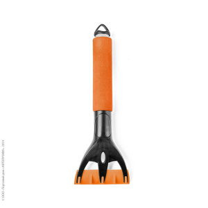 Скребок для снега "AUTOPROFI" SC-1418 BK/ORANGE