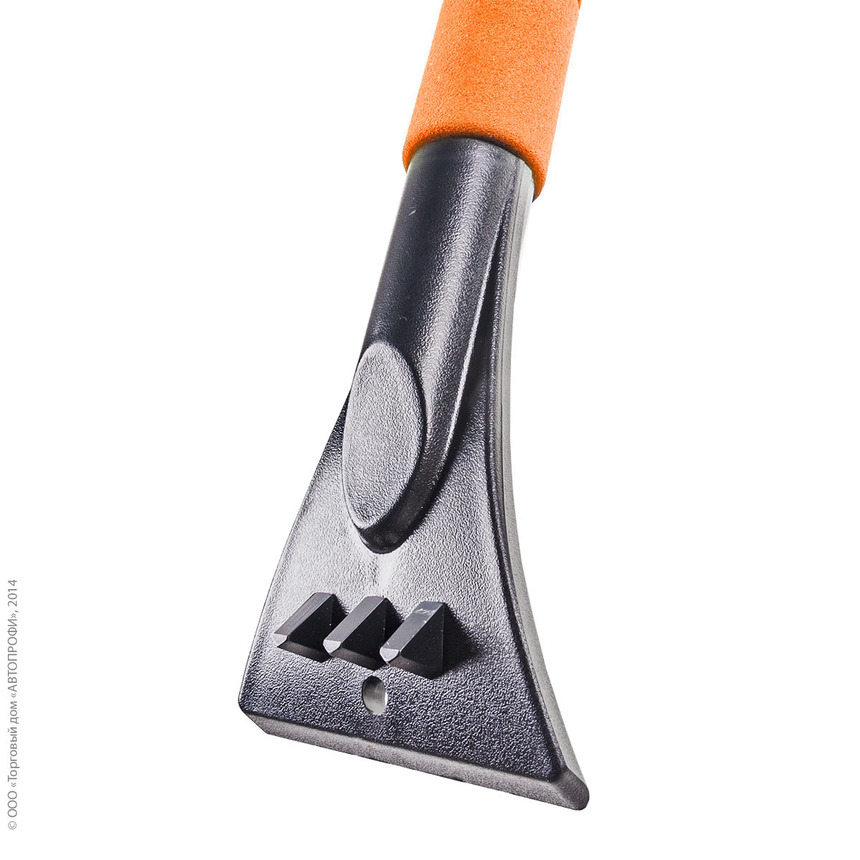 Щетка для снега "AUTOPROFI" SB-1460 BK/ORANGE