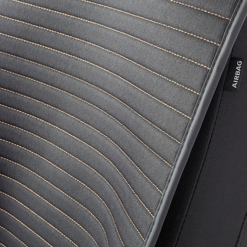 Накидки на передние сиденья "Car Performance", 2 шт., fiberflax CUS-1022 BK/BE Накидки на передние сиденья "Car Performance", 2 шт., fiberflax CUS-1022 BK/BE