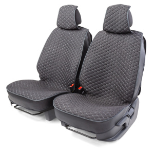 Каркасные накидки на передние сиденья "Car Performance", 2 шт., fiberflax CUS-2032 BK Каркасные накидки на передние сиденья "Car Performance", 2 шт., fiberflax CUS-2032 BK